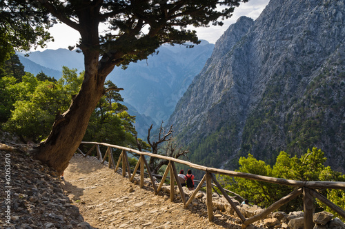Photos Trail through Samaria gorge, island of Crete