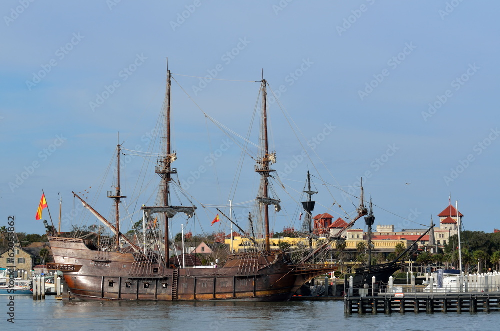 the galleon ships