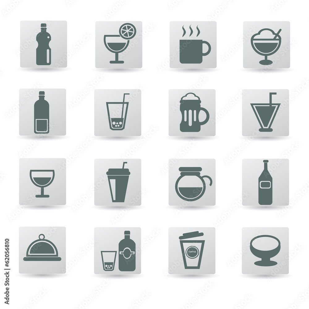Drink sign,cups icon set,vector Drink sign,cups icon set,vector