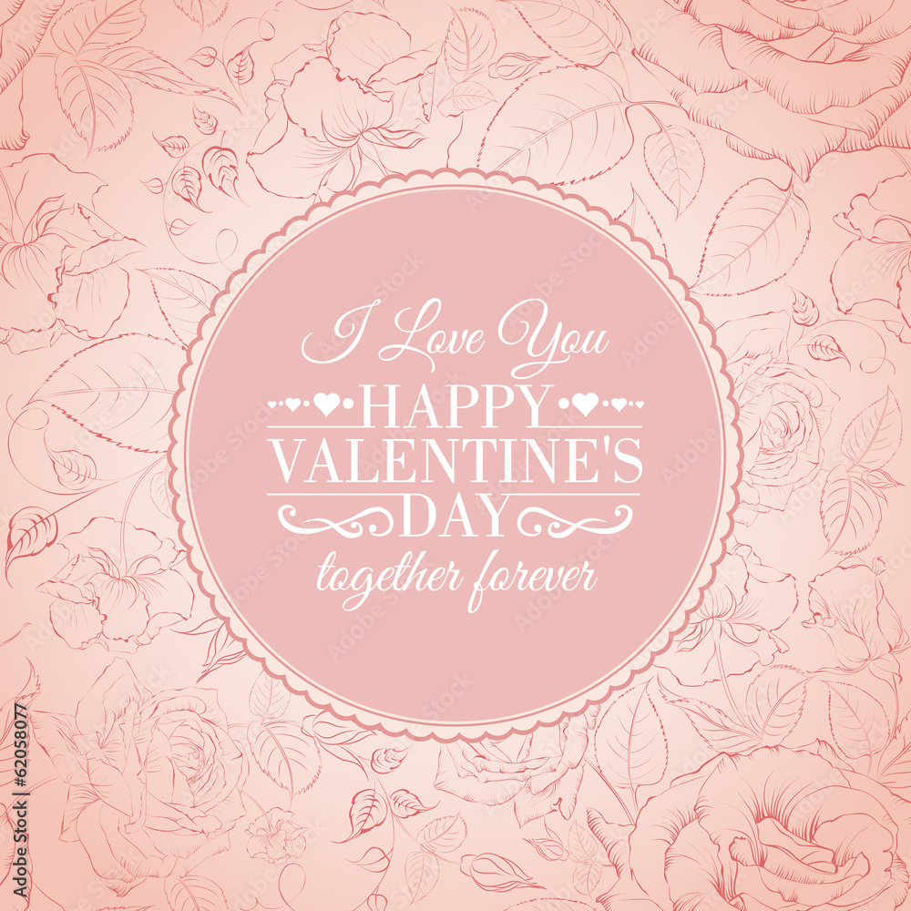 I love you card. I love you card.