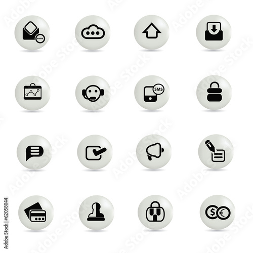 Web icons,vector