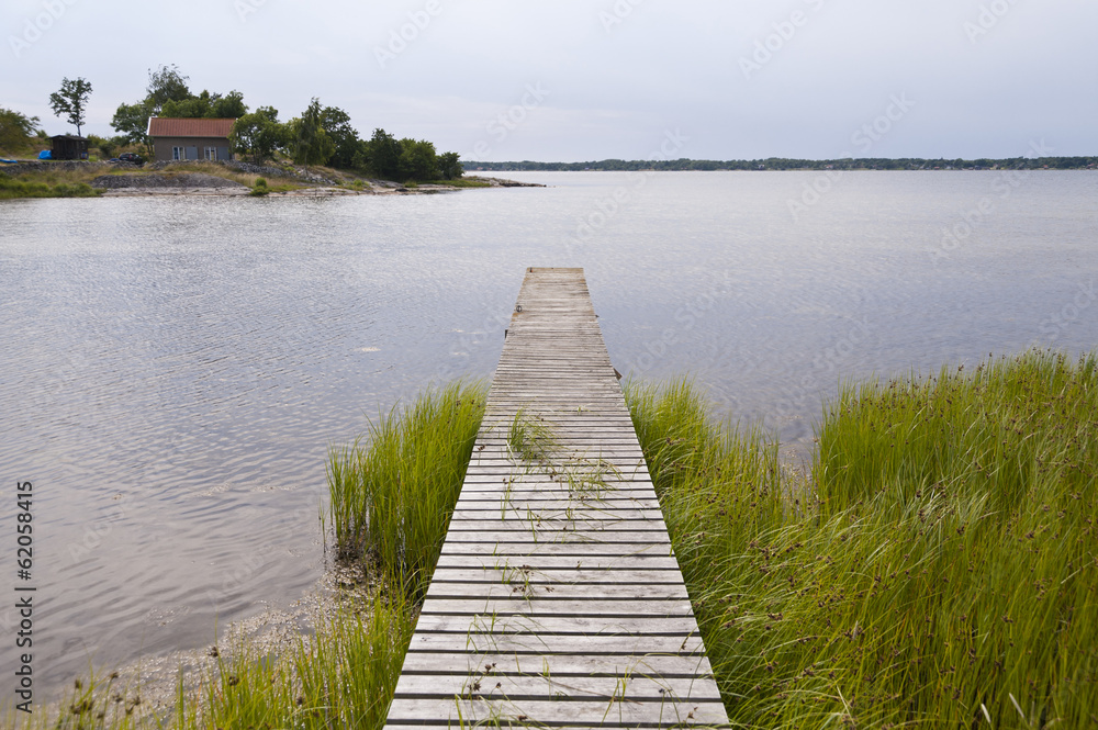 Fototapeta premium Lake Asnen in Sweden