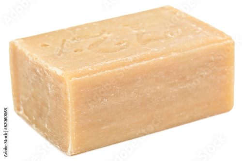 piece of brown soap