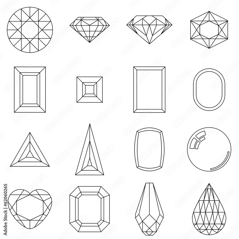 Shapes cheap of stones