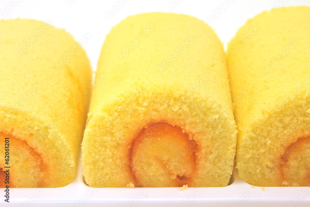 Mini orange jam rolls Mini orange jam rolls