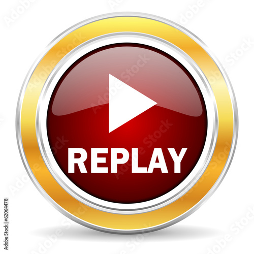 Free Download replay icon - GFXLoad