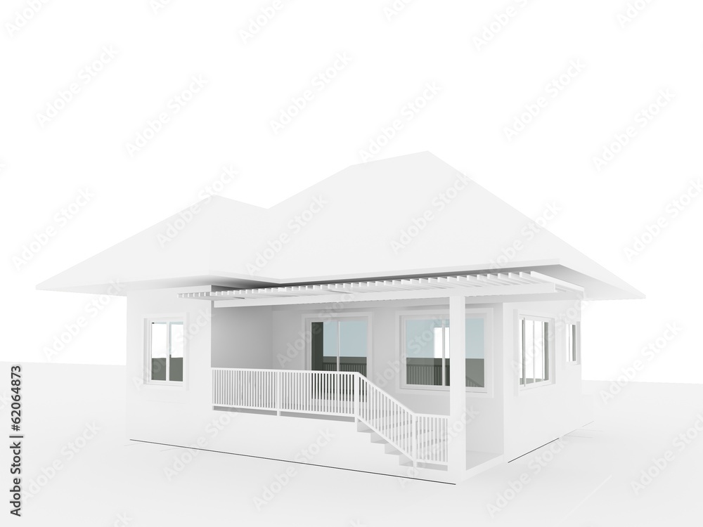 3d render of house 3d render of house