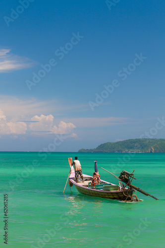 Exotic Bay of Rawai in Phuket island Thailand