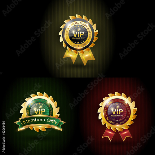 Set vip with three color