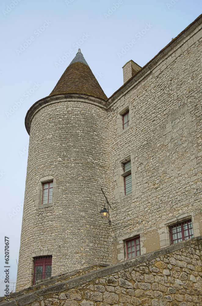 Castle of Nemours, Seine-et-marne, Ile-de-France, France
