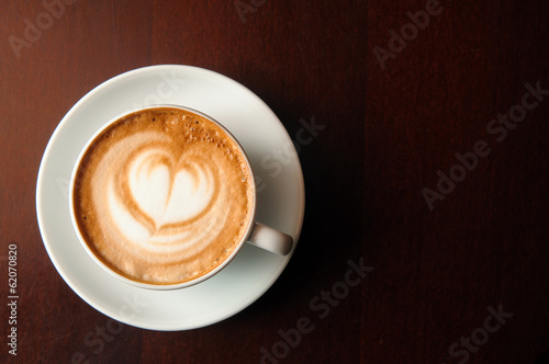 Fényképezés cappuccino cup