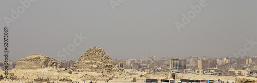 Pyramids In The Desert Of Egypt Giza photo