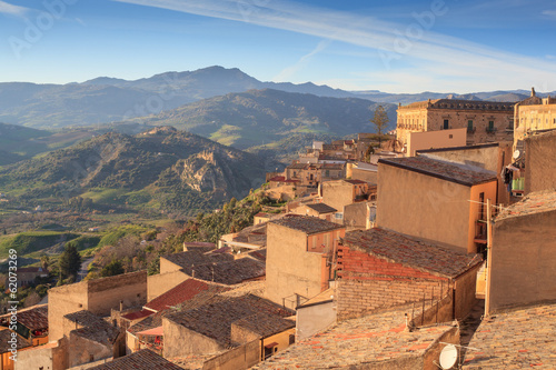 Quadro su tela Leonforte, Sicily