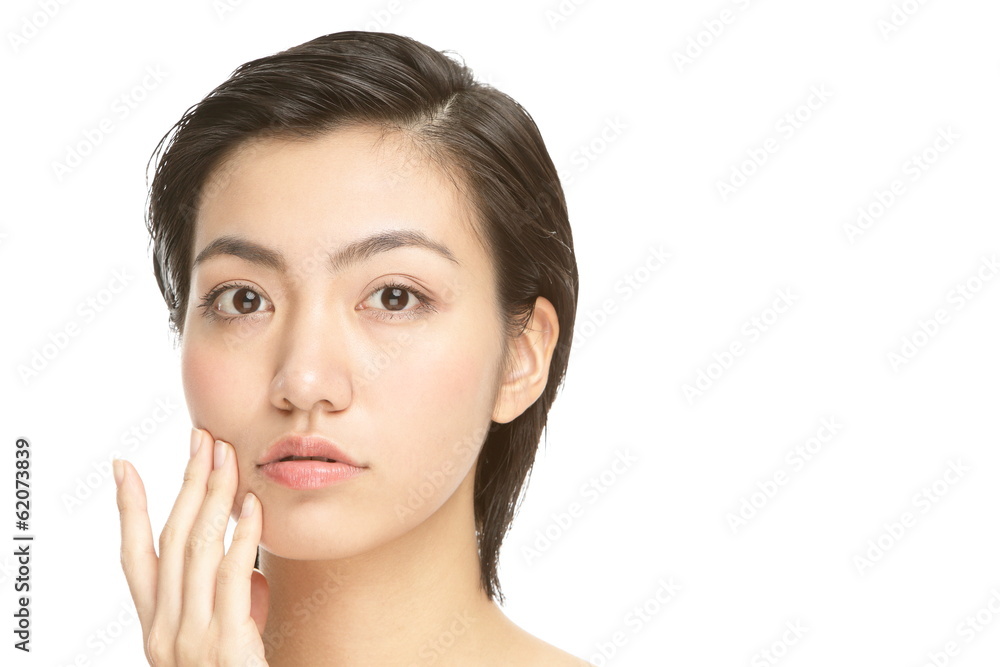 女性,ビューティー,白バック 女性,ビューティー,白バック