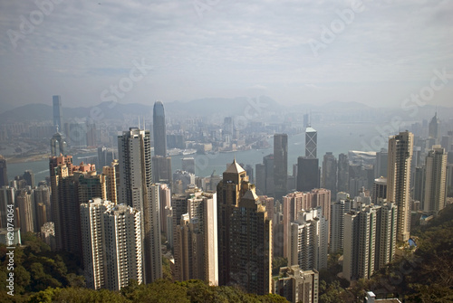 View from the Victoria Peak  Hongkong