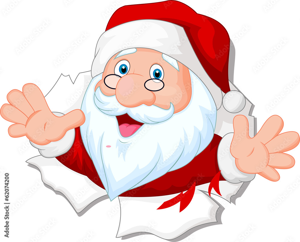 Santa Clause cartoon Santa Clause cartoon