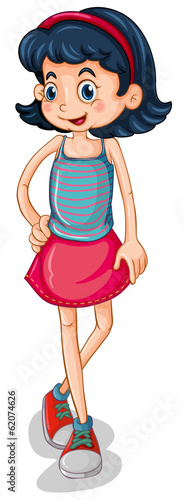 A tall child