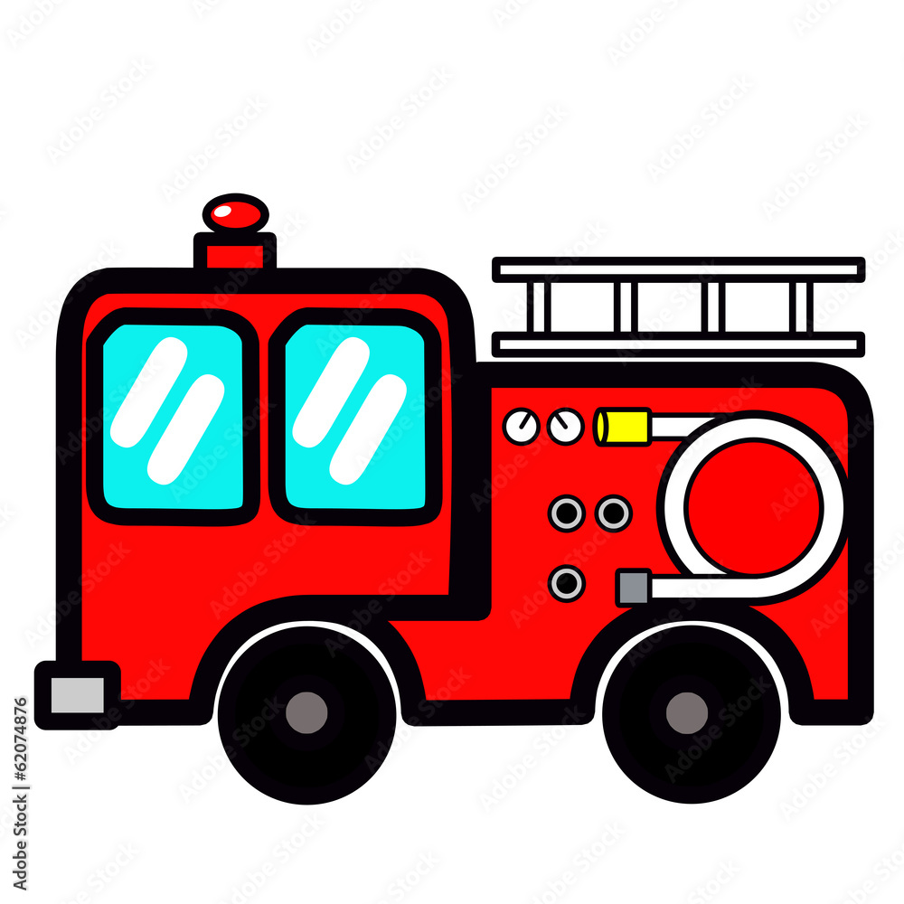 ポップでかわいい消防車 Stock イラスト Adobe Stock ポップでかわいい消防車 Stock イラスト Adobe Stock