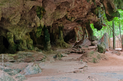 Small Cave at Railay. Krabi Province. Thailand.
