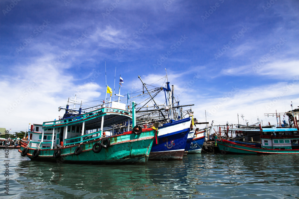 Thai fishery boat