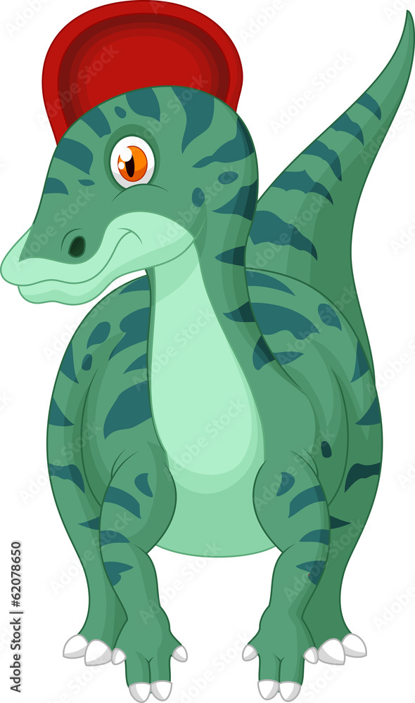 Naklejka premium Dinosaur cartoon