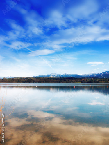 lake simssee and mountain kampenwand (1)