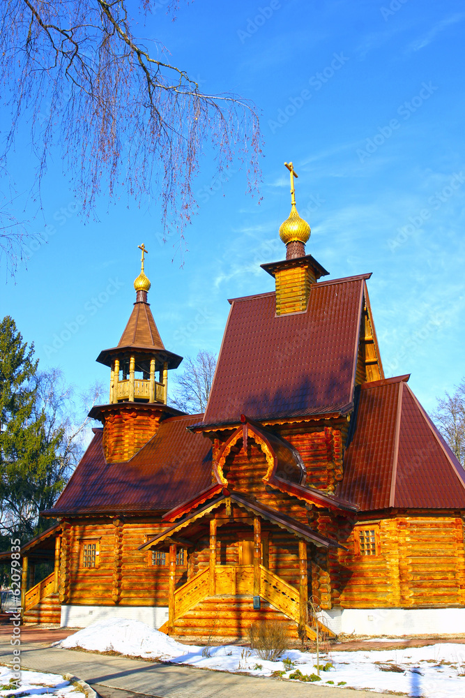 Fototapeta premium Ancient Russian church