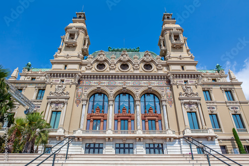 Facade of Sale Garnier in Monte Carlo, Monaco.