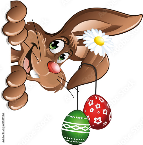 Easter Rabbit Eggs Flower