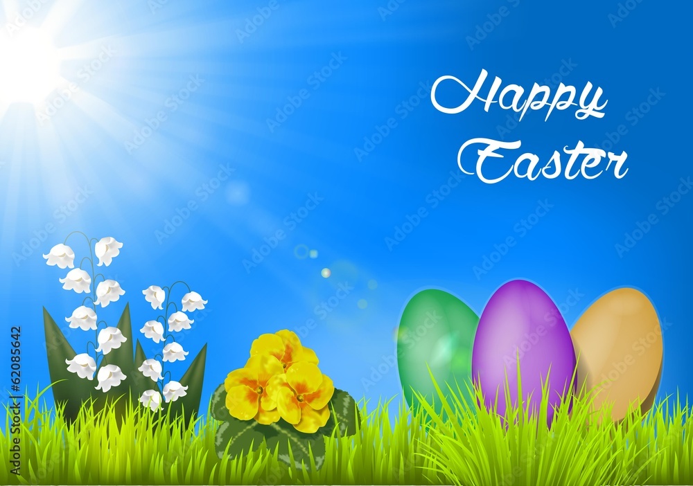 Happy Easter Greetings Stock Vector | Adobe Stock Happy Easter Greetings Stock Vector | Adobe Stock