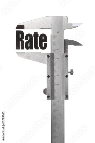 The size of our rate