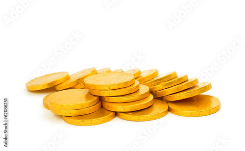 gold coins photo