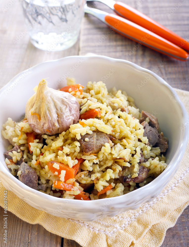 Rice with meat Rice with meat