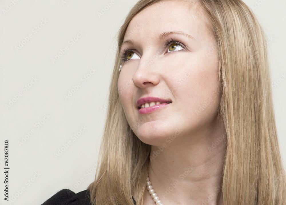 Portrait of the young beautiful woman. Portrait of the young beautiful woman.