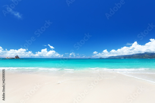 Fototapeta Naklejka Na Ścianę i Meble -  seychelles beach