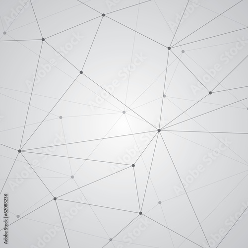 abstract background, geometry, lines and points