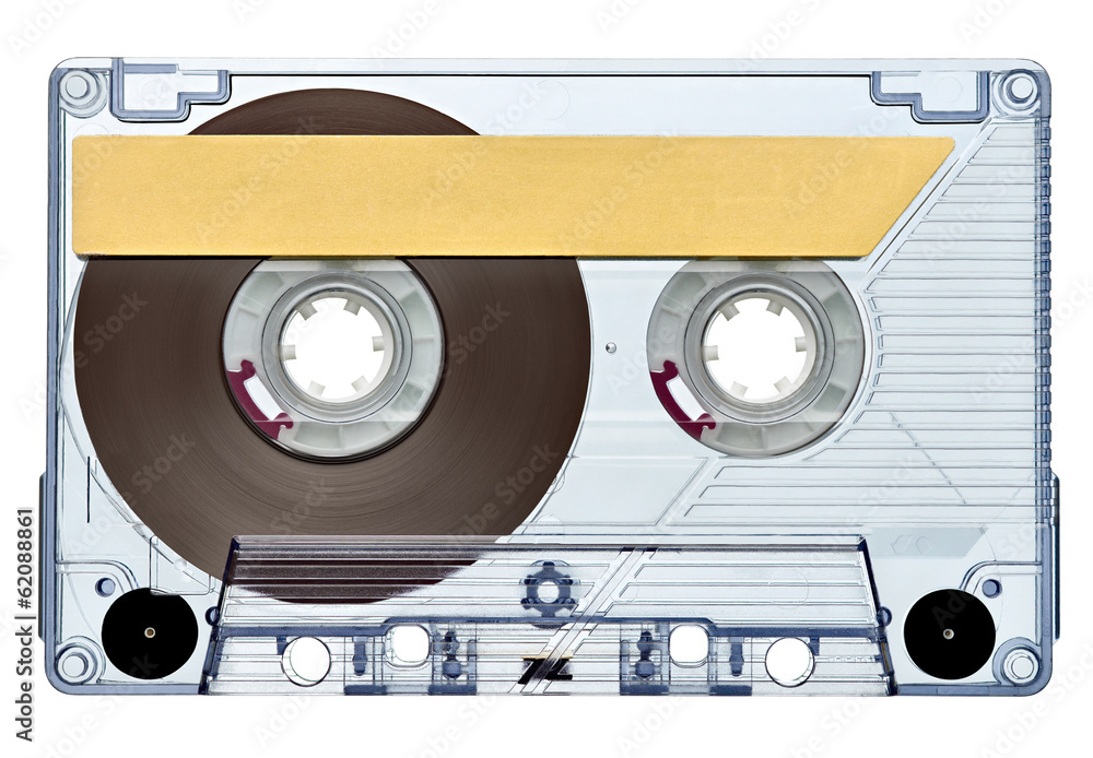 Fototapeta premium music audio tape vintage