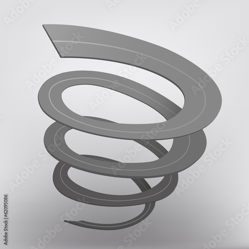 Spiral road
