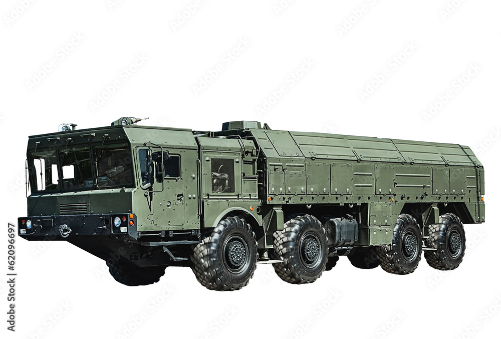 Obraz premium Iskander-M missile, equipped with a new cruise missile R-500
