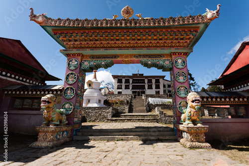 Gate of the Tengboche monastery