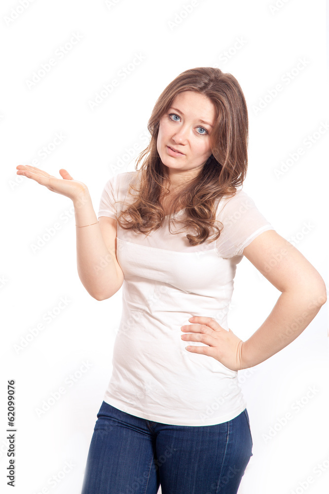 hübsche frau mit der uhr in der hand hübsche frau mit der uhr in der hand