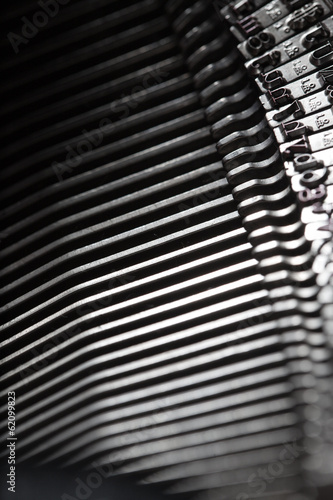 Wallpaper Mural old typewriter type bars Torontodigital.ca