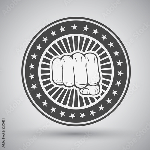 Clenched fist icon