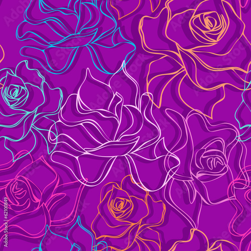 Rouse seamless pattern