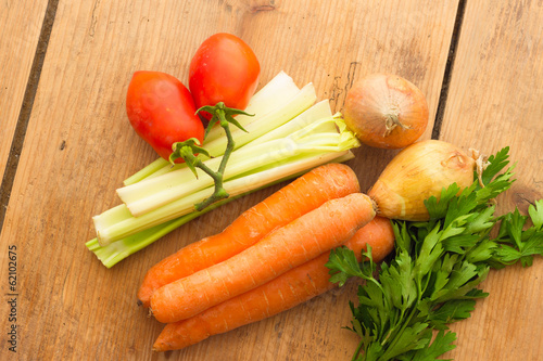 Vegetables for vegetable broth