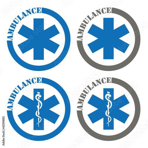 Logo ambulance.