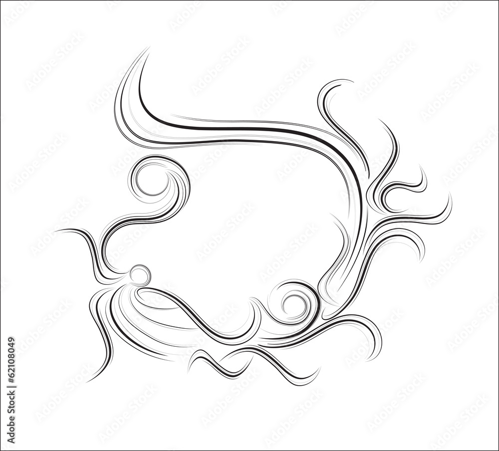 Fototapeta premium vector ornamental frame