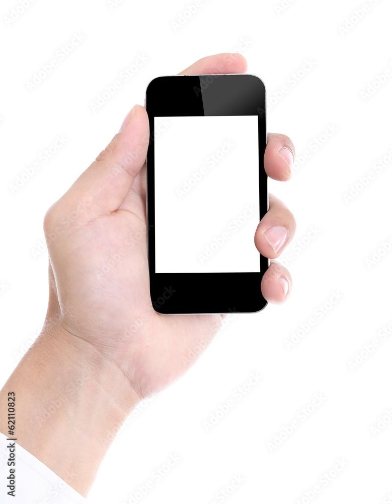 Businessman holding Smart phone Businessman holding Smart phone