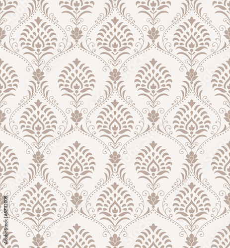 Floral royal wallpaper