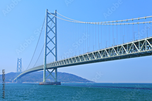 Suspension bridge in Kobe